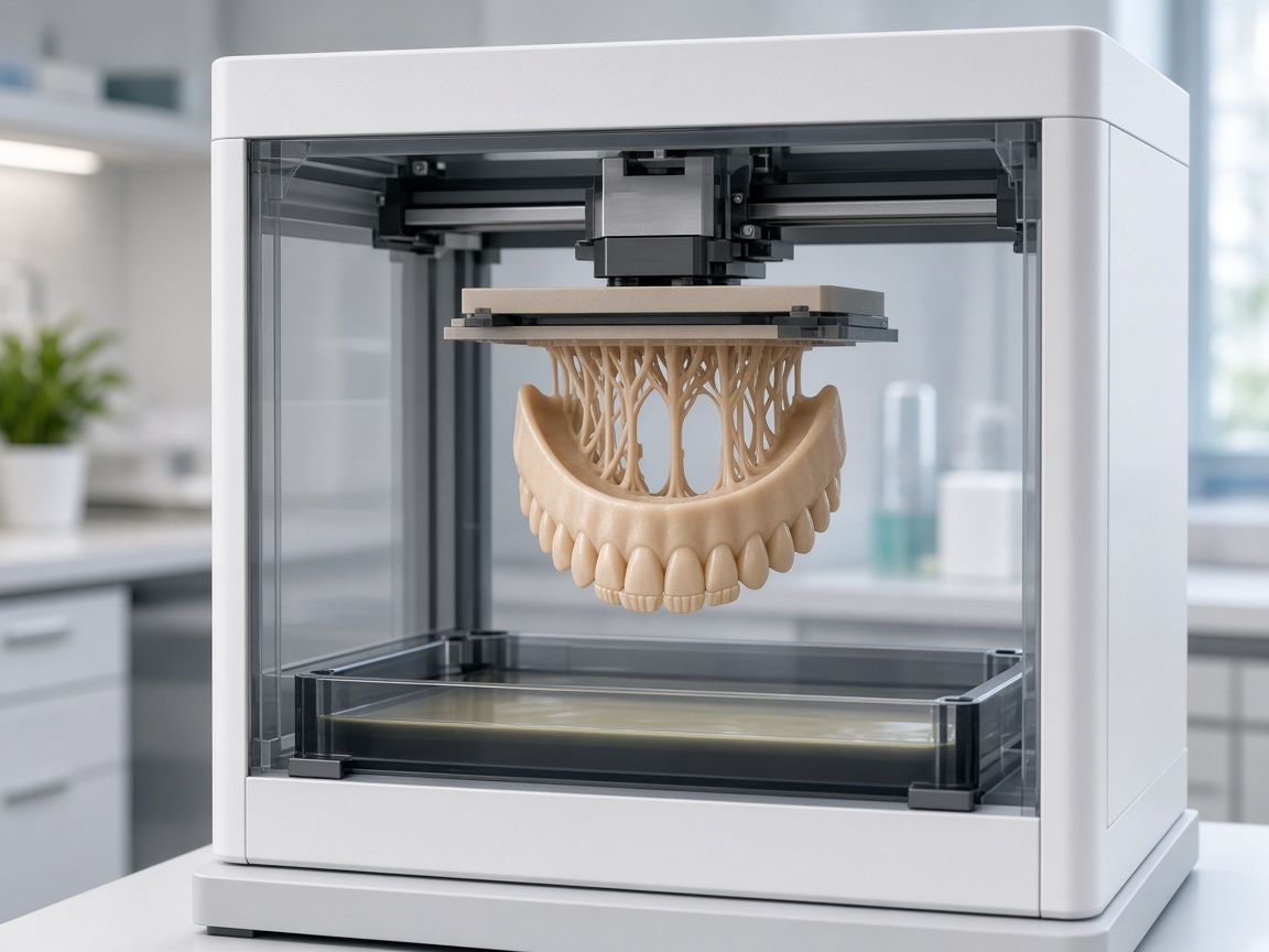 Impression 3D d’un modèle dentaire